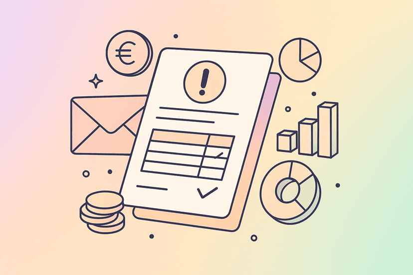 Modèle 1er rappel de facture impayée : exemples gratuits