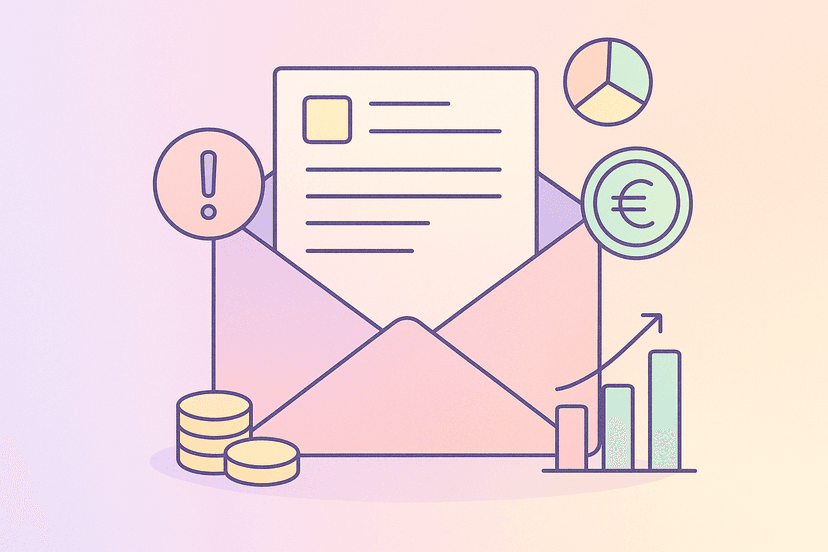 Mahnschreiben an unbezahlte Rechnungen per E-Mail: So maximieren Sie Ihre Zahlungschancen 