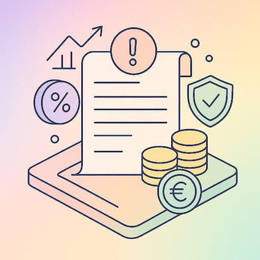 Taux d’intérêt légal pour facture impayée : définition, calcul, exemples