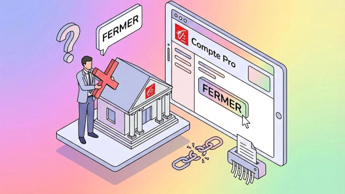🔐 Fermer un compte pro Caisse d'Epargne : procédure, lettre et délais (2026)