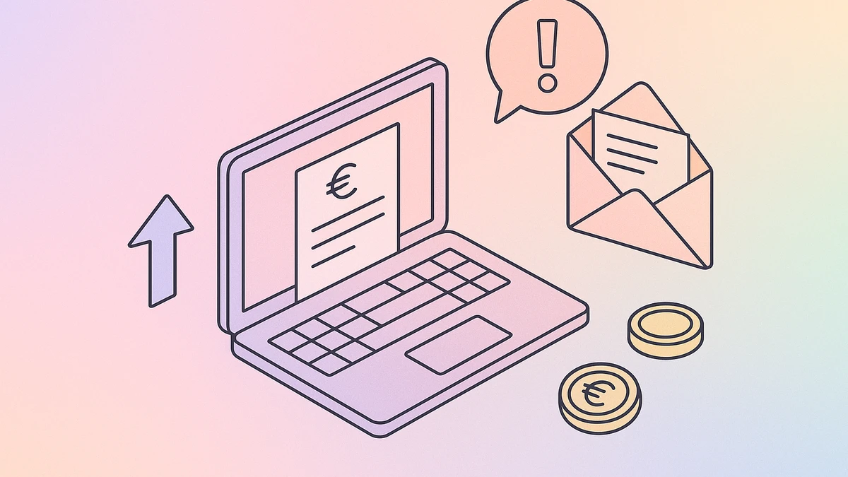 1. Mahnung unbezahlte Rechnung per E-Mail: Vorlage und Tipps 